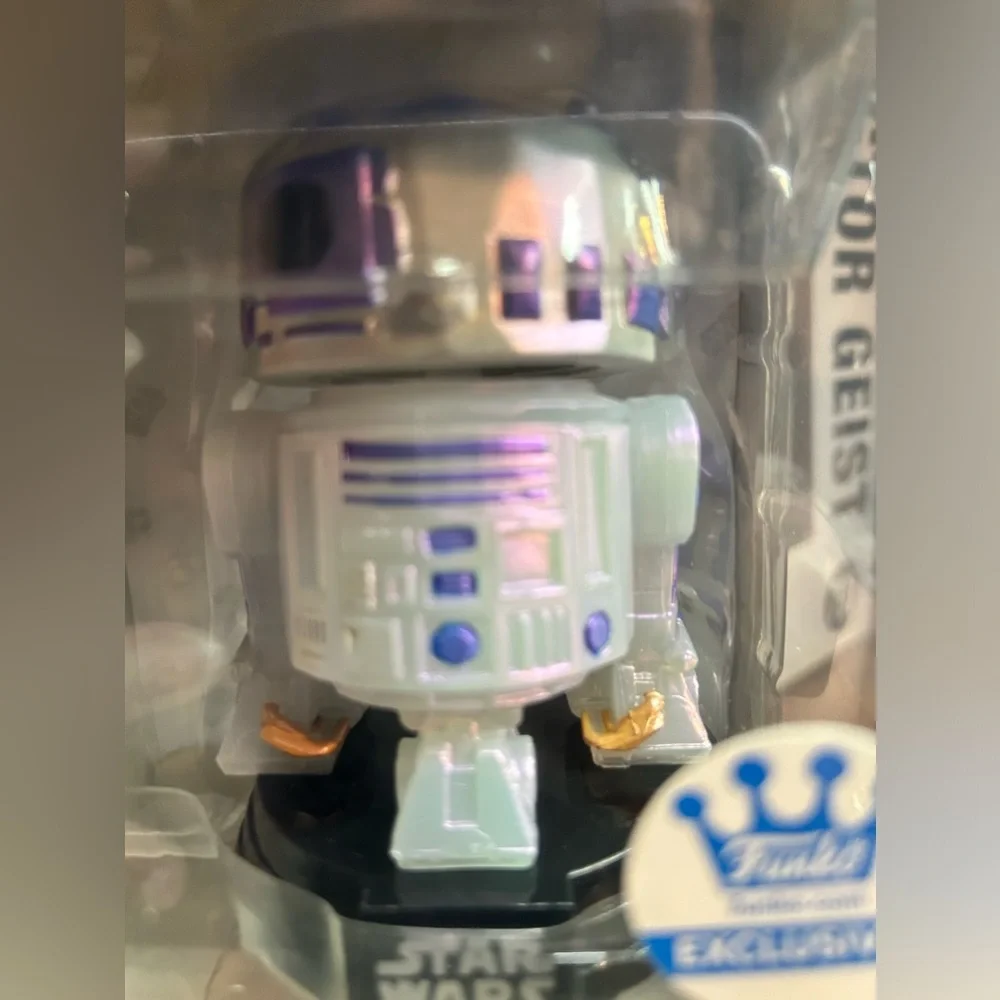 Funko exclusive R2D2  100 anniversary facette edition opalescent.  NIB in - Picture 3 of 8